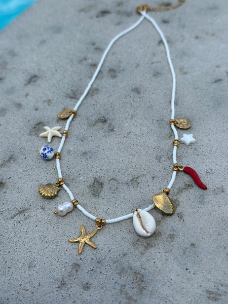Starfish summer necklace